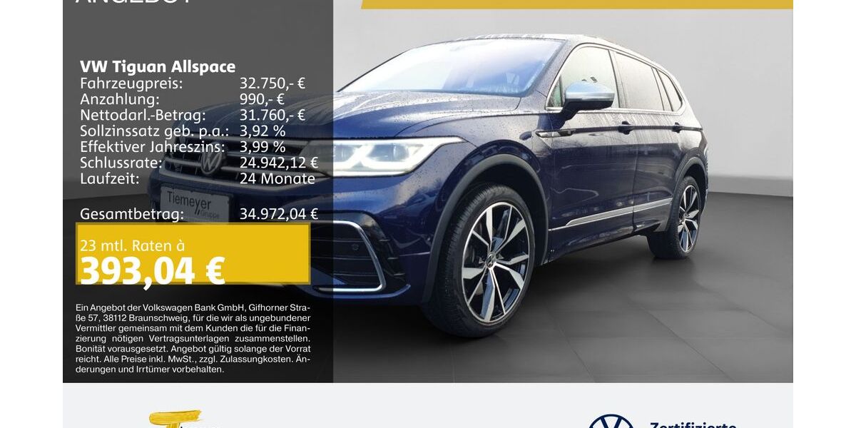 VW Tiguan Allspace 90.050 km 30.870 &euro; Bochum 44892