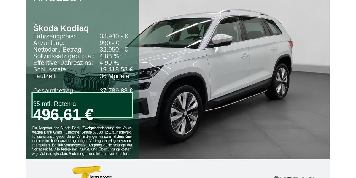 Skoda Kodiaq 97.166 km 31.690 &euro; Bochum 44809
