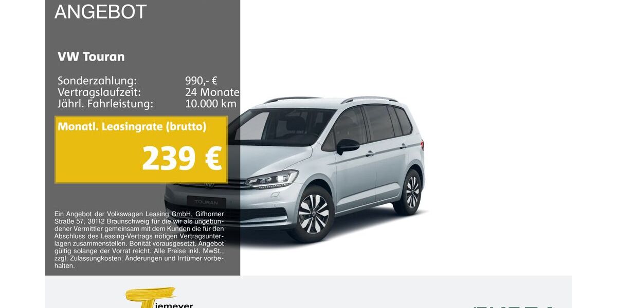 VW Touran 9.146 km 33.980 &euro; Bochum 44809