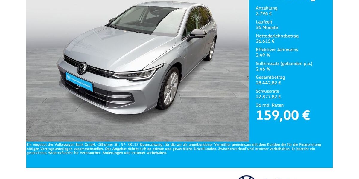 VW Golf 9.152 km 29.411 &euro; Dortmund 44379