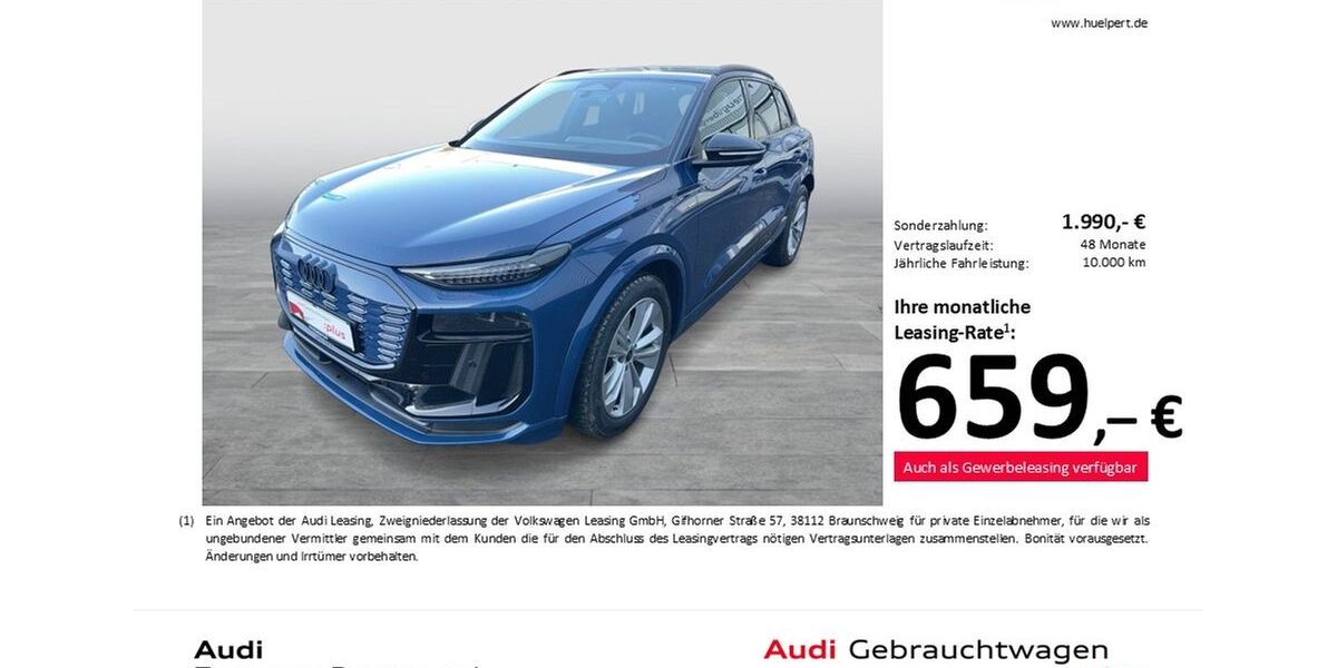 Audi Q6 e-tron 8.140 km 67.411 &euro; Dortmund 44143