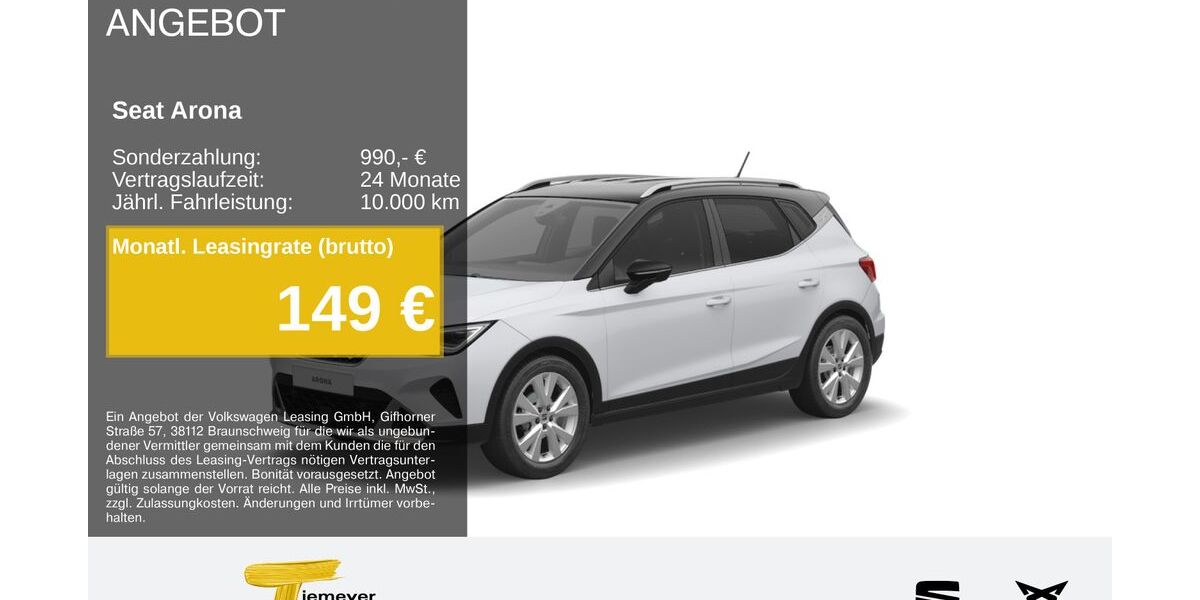Seat Arona 9.644 km 24.230 &euro; Bochum 44809