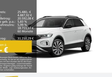 VW T-Roc 21.303 km 24.980 &euro; Gelsenkirchen OT Beckhausen 45899
