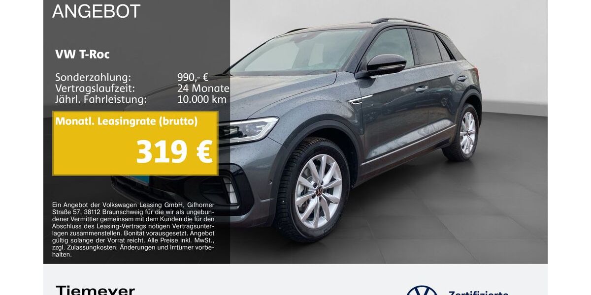 VW T-Roc 3.237 km 33.670 &euro; Bochum 44892