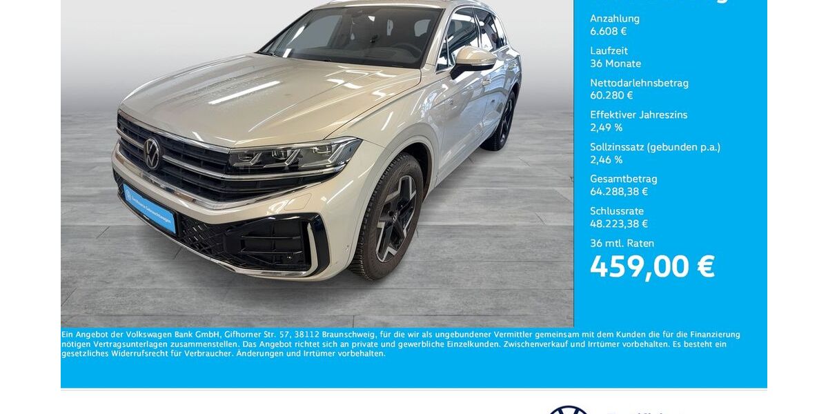 VW Touareg 7.562 km 66.888 &euro; Dortmund 44141