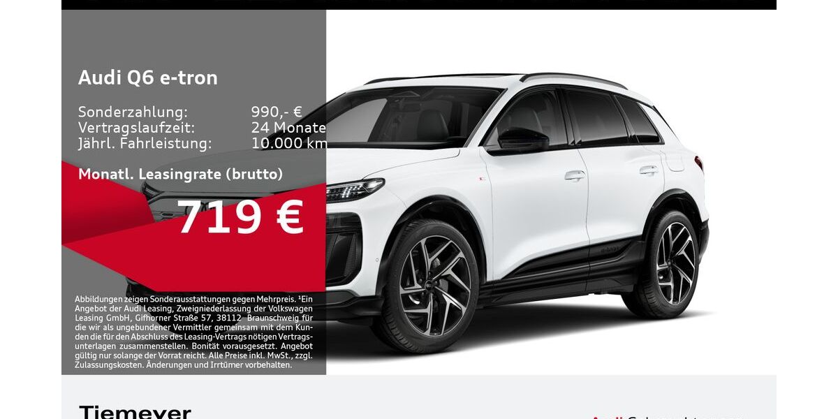 Audi Q6 e-tron 20.683 km 68.840 &euro; Bochum 44809