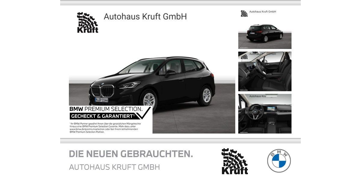 BMW 218 Active Tourer 43.084 km 26.995 &euro; Oberhausen 46117
