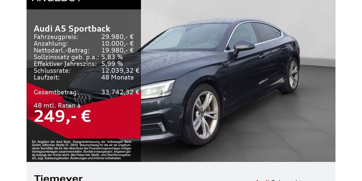 Audi A5 94.763 km 23.780 &euro; Gelsenkirchen 45894