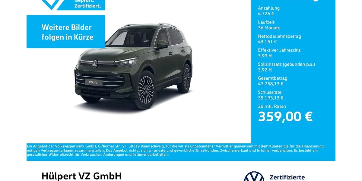 VW Tiguan 9.987 km 45.977 &euro; Dortmund 44141