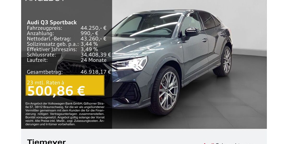 Audi Q3 30.501 km 43.420 &euro; Bochum 44809