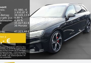 Audi A4 24.423 km 37.570 &euro; Oberhausen 46145