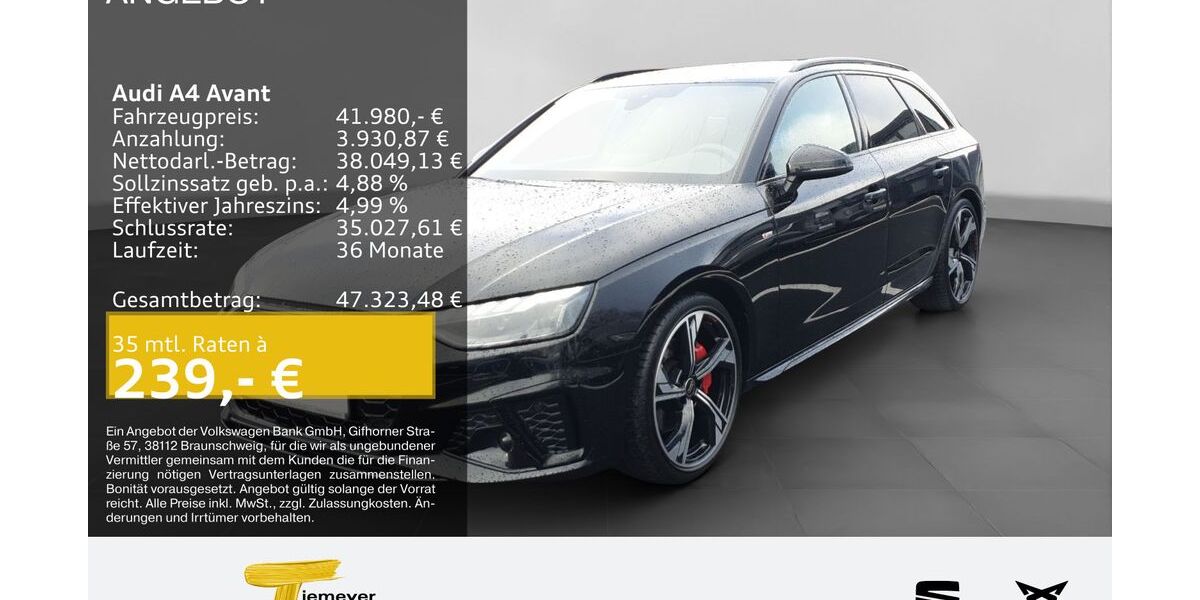 Audi A4 24.423 km 37.570 &euro; Oberhausen 46145