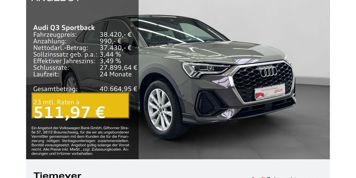 Audi Q3 29.362 km 38.290 &euro; Bochum 44809