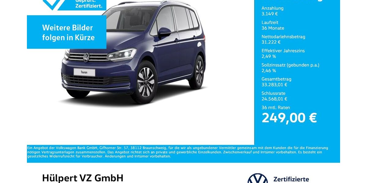 VW Touran 19.442 km 32.444 &euro; Dortmund 44141