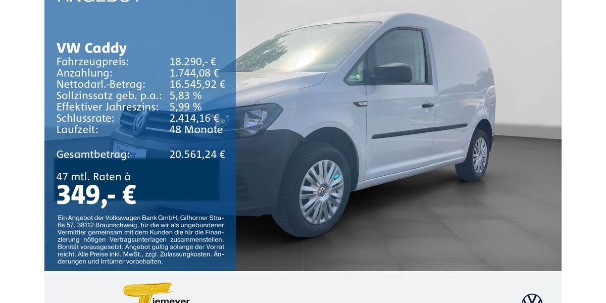 VW Caddy 34.845 km 18.290 &euro; Bochum 44892