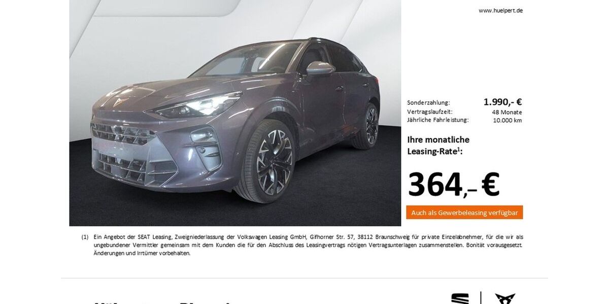 Cupra Terramar 4.512 km 42.385 &euro; Dortmund 44269