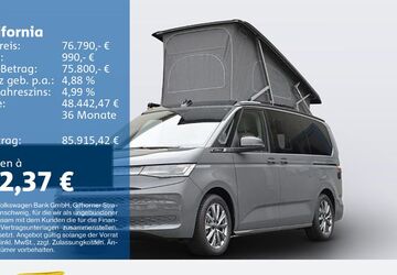 VW T7 California 13.250 km 71.660 &euro; Bochum 44892