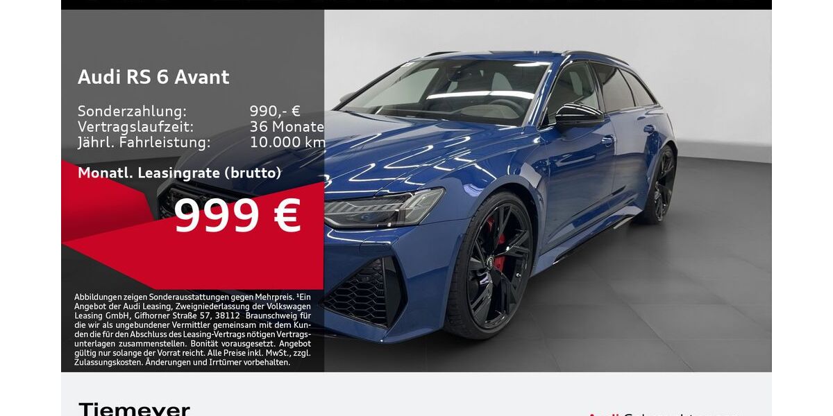 Audi RS6 10.521 km 104.930 &euro; Bochum 44809