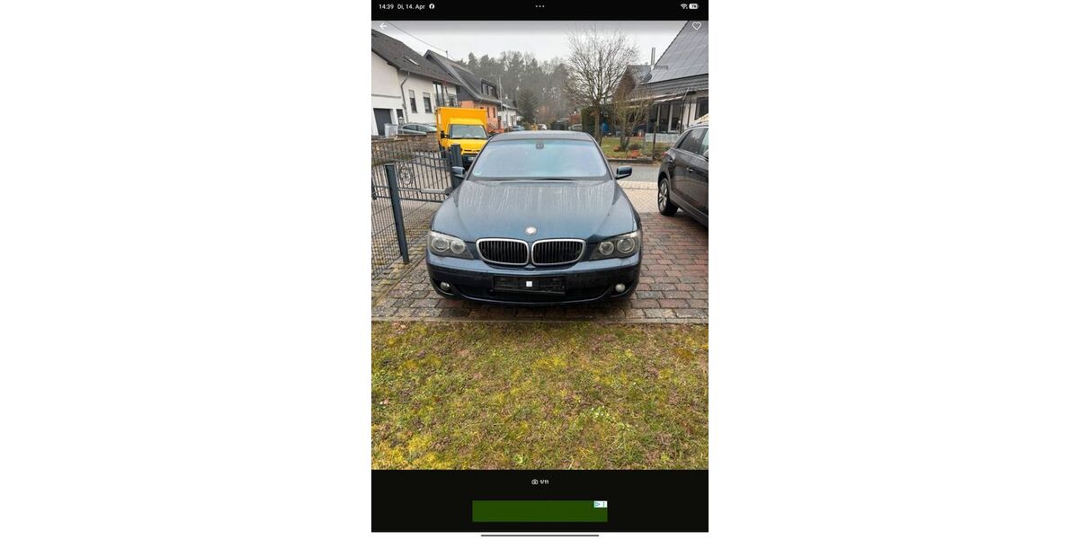 BMW 730 399.999 km 2.699 &euro; Hagen 58097