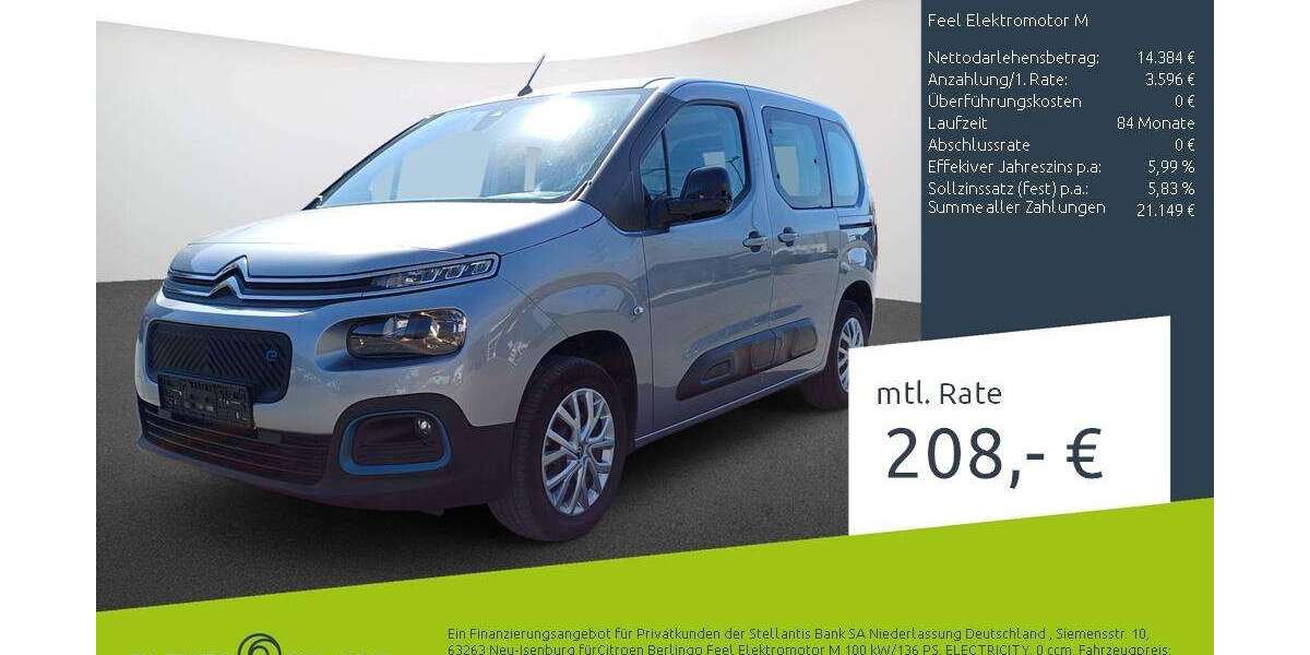 Citroen Berlingo 32.183 km 17.980 &euro; Dortmund 44263