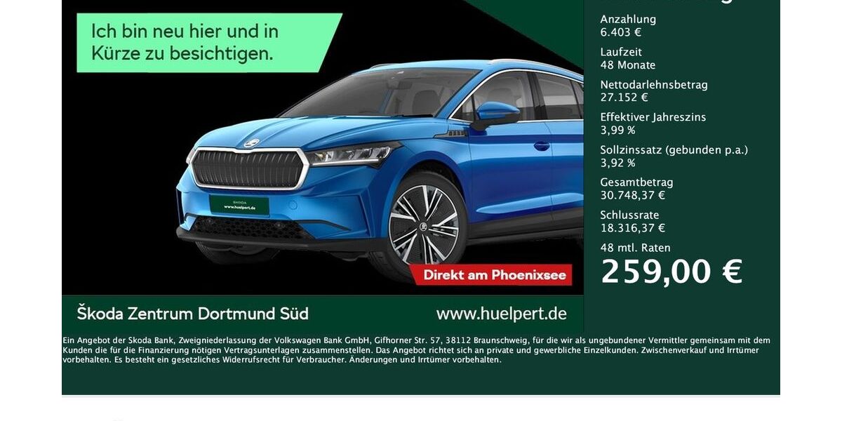 Skoda Karoq 13.421 km 33.555 &euro; Dortmund 44269
