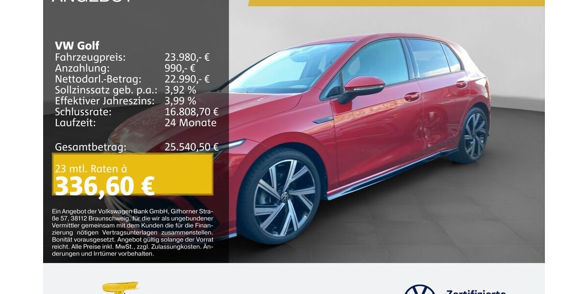 VW Golf 54.817 km 22.580 &euro; Bochum 44892