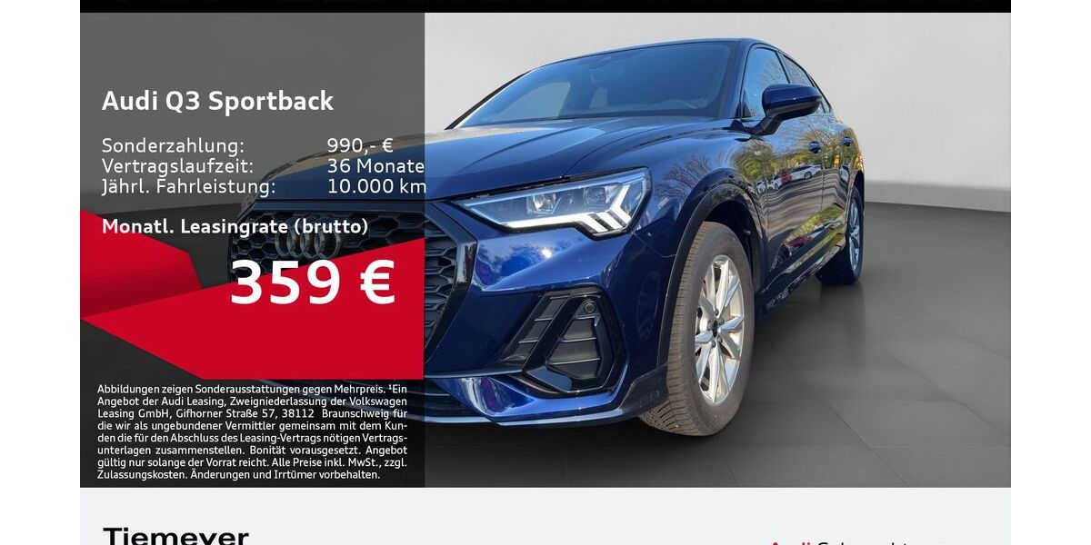 Audi Q3 13.870 km 41.890 &euro; Dorsten 46284