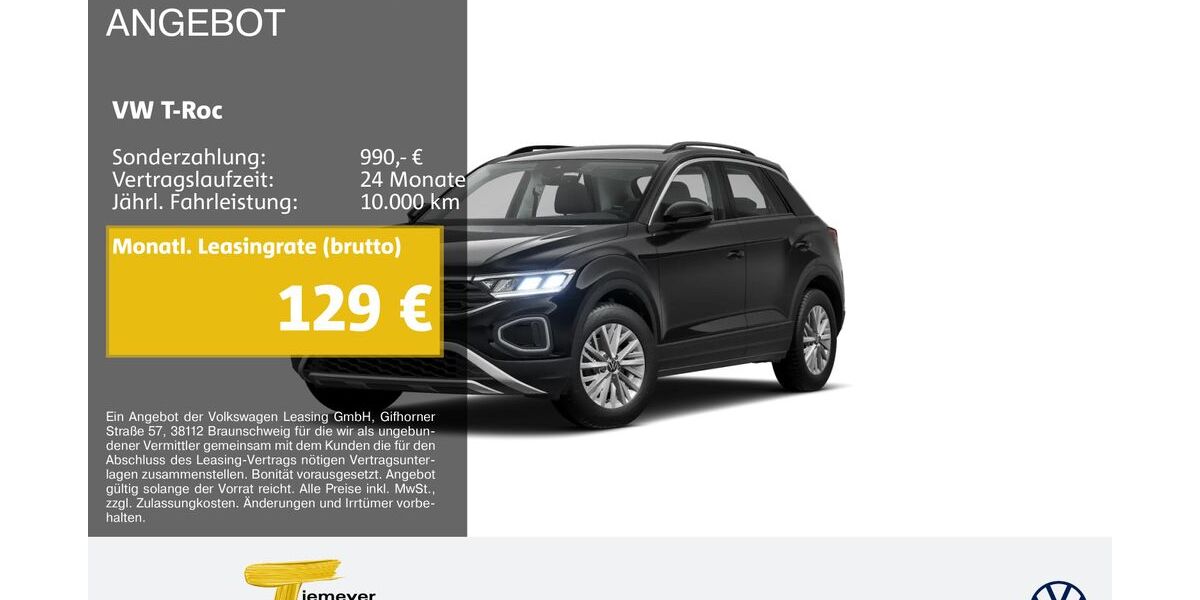 VW T-Roc 14.079 km 23.390 &euro; Bochum 44892