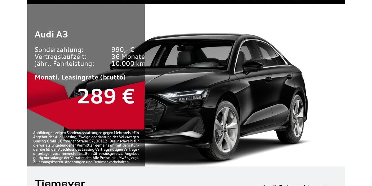 Audi A3 23.599 km 31.980 &euro; Bochum 44809