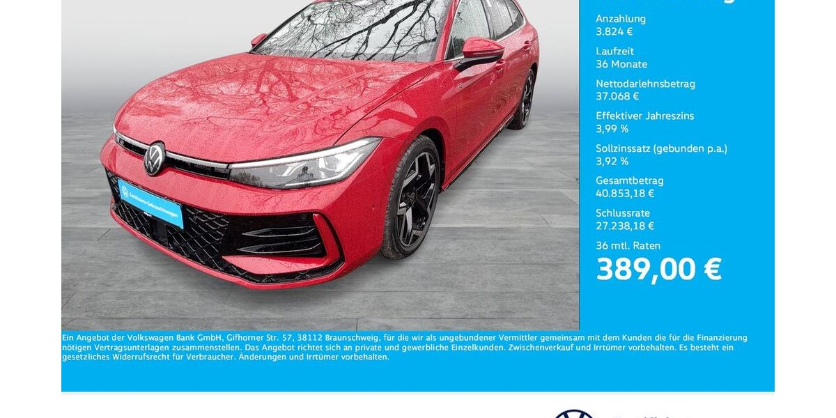 VW Passat Variant 7.003 km 38.411 &euro; Dortmund 44141