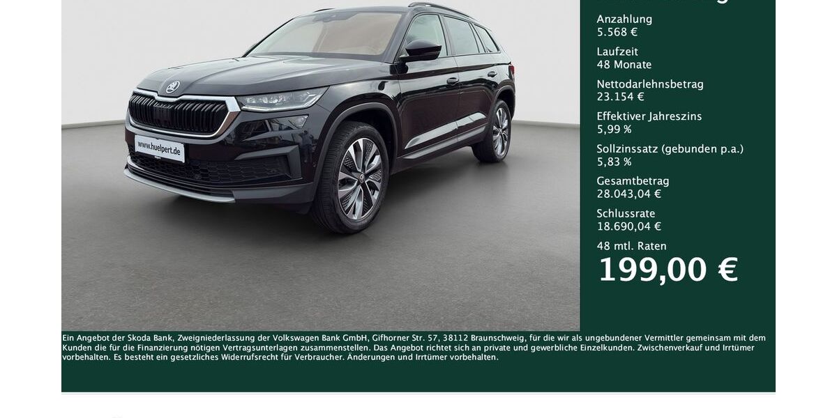 Skoda Kodiaq 99.049 km 27.777 &euro; Dortmund 44309