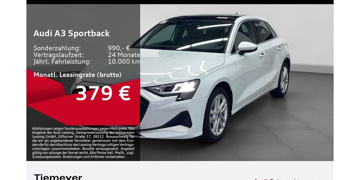 Audi A3 6.927 km 32.880 &euro; Bochum 44809
