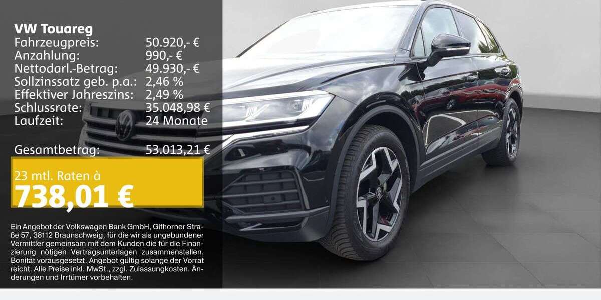 VW Touareg 54.436 km 50.920 &euro; Bochum 44892