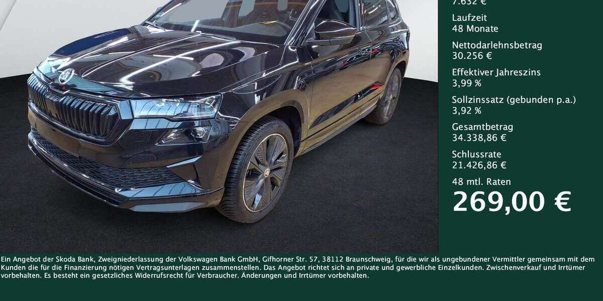 Skoda Karoq 19.955 km 37.888 &euro; Dortmund 44309