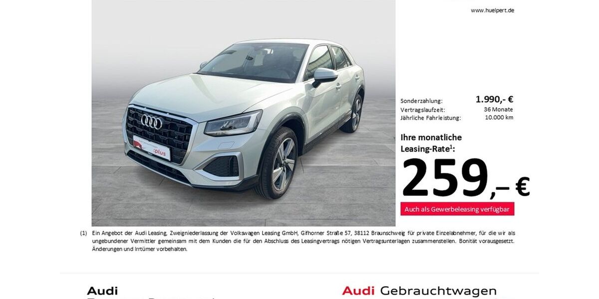 Audi Q2 6.750 km 31.411 &euro; Dortmund 44143