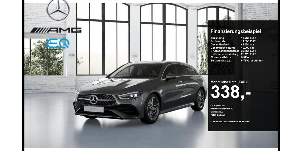Mercedes-Benz CLA 200 Shooting Brake 23.985 km 35.370 &euro; Dortmund 44139