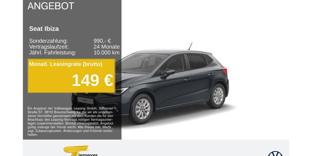 Seat Ibiza 20.695 km 19.940 &euro; Bochum 44892