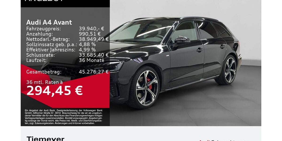 Audi A4 18.544 km 39.480 &euro; Dorsten 46284
